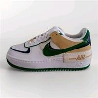 NIKE AIR FORCE 1 SHADOW SIZE UK 5.5 EUR 39 (DZ1847 102) White/Navy/Malachite