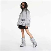 WOMENS NIKE THERMA FIT REVIVAL SHINE JACKET SIZE S (DD4646 013) GREY HAZE - S Regular