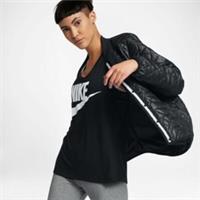 WOMENS NIKE QUILTED INSULATED PRIMALOFT JACKET SIZE XS (854747 010) BLACK - XS Regular