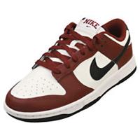 Nike Dunk Low Mens Fashion Trainers in Dark Team Red