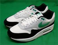 NIKE AIR MAX 1 Size UK 5.5 White / Green / Black NEW NWOB UNBOXED