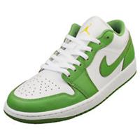 Nike Air Jordan 1 Low Se Mens Fashion Trainers in White Green