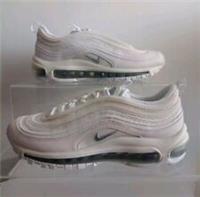 NIKE AIR MAX 97 (GS) SIZE UK 5 EUR 38 (921522 100) WHITE / WOLF GREY