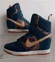 NIKE DUNK SKY HI LIBERTY QS WEDGE SIZE UK 6 EUR 40 (632180 402)