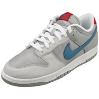 Nike Dunk Low Qs Mens Fashion Trainers in Silver