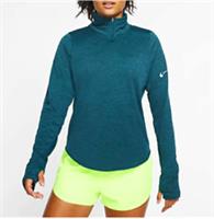 WOMENS NIKE SPHERE ELEMENT 1/4 ZIP RUNNING TOP SIZE S (BV3012 347) BLUE - S Regular
