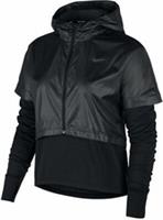 NIKE THERMA SPHERE ELEMENT RUNNING 2in1 TOP/JACKET SIZE M (AQ9821 010) BLACK - M Regular