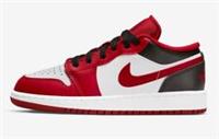 NIKE AIR JORDAN 1 LOW (GS) ,,Bulls'' SIZE UK 6 EUR 40 (553560 163)