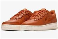 NIKE AIR FORCE 1 PRM EMB (GS) YOUTH SIZE 5.5 EUR 38.5 (AV0750 200) DUSTY PEACH