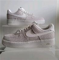 NIKE AIR FORCE 1 '07 PRM ,,Safari Phantom'' SIZE UK 6 EUR 40 (FV6519 001)
