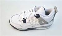Nike Air Jordan 4 Retro (PS) White Midnight Navy BQ7669, UK 13 EUR 31.5