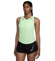 NIKE AEROSWIFT DRI-FIT ADVANTAGE SINGLET TOP SIZE S (FN2504 376) GREEN - S Regular