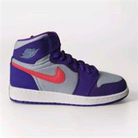 NIKE AIR JORDAN 1 RETRO HIGH GG ,Fierce Purple' SIZE UK 4.5 EUR 37.5 (332148 405