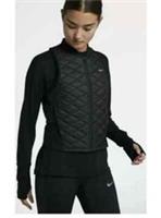NIKE AEROLAYER RUNNING GILET VEST SIZE M (CJ5562 010) BLACK - M Regular