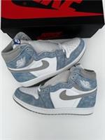 Nike Air Jordan 1 Retro High Hyper Royal Smoke Grey 555088-402 UK 10 Brand New