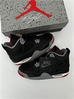 Nike Air Jordan 4 Retro Bred Reimagined GS FQ8213-006 UK 3 Brand New In Box