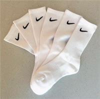 NIKE SOCKS 3 PAIRS PACK - LIGHTWEIGHT CREW ANKLE MENS WOMENS SPORTS NEW UK GIFT