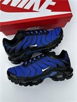 Nike Air Max Plus TN Premium Black Racer Blue FQ7331-001 UK 7.5 Brand New In Box