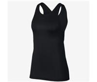 NIKE DRI-FIT TANK TOP TWIST BACK WOMENS SIZE L (930495 010) BLACK - L Regular