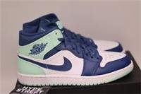 Nike Air Jordan 1 Mid | Blue Mint | Size UK8.5 9 | AJ1 Green Navy Teal