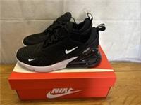 NIKE AIR MAX 270 (GS) "BLACK-WHITE" (943345 001). UK 5.5