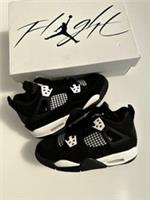 Nike Air Jordan 4 Retro White Thunder GS FQ8213-001 UK 3 Brand New In Box