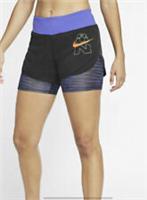 NIKE ECLIPSE RUN 2in1 RUNNING SHORTS SIZE L (CK1727 010) - L Regular