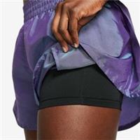 NIKE TEMPO LUX 2in1 RUNNING SHORTS SIZE L (BV3290 556) VOLTAGE PURPLE - L Regular