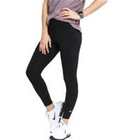 Nike Women's 7/8 Mid Rise Black Leggings