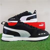 Puma Trainers Size 6 Womens Black R78 Shoes Running Sport Casual Retro Vintage
