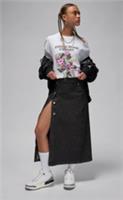 NIKE AIR JORDAN DENIM SKIRT SIZE XS (FV7095 010) BLACK - XS Regular