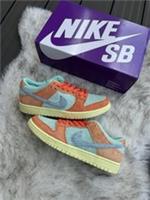 Nike Dunk Low SB Pro | Orange Emerald | Size UK8 & UK10 | Teal Suede