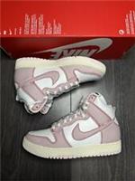 Nike Dunk High Barely Rose Denim DW8799-100 Mens UK 7