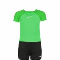 Nike Performance Academy Pro T-Shirt & Shorts Kids XL Green Black Regular Fit