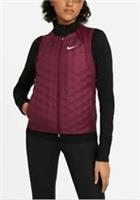 NIKE AEROLOFT RUNNING GILET VEST SIZE S (CZ1607 638) Burgundy - S Regular