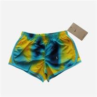 Nike Dri Fit Sport Shorts Colour Yellow/Blue Size 4-5 Years
