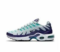 NIKE AIR MAX PLUS TN1 (GS) SIZE UK 5.5 (AR1852 005) PURE PLATINUM/HYPER JADE