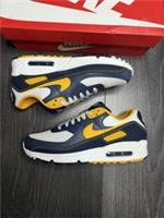 Nike Air Max 90 Michigan Navy Varsity Maize DC9845-101 Mens UK 7