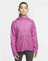 NIKE ESSENTIAL PACKABLE RUNNING RAIN JACKET SIZE S (933466 691)PINK REPEL - S Regular