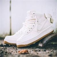 NIKE AF1 UPSTEP HI PINNACLE SIZE 4.5 EUR 38 (857665 100) SAIL/GUM LEATHER