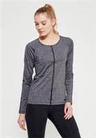 NIKE HYPERCOOL LONG SLEEVE RUNNING TOP SIZE M (889631 010) GREY/ BLACK - XS Regular