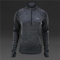 NIKE THERMA ELEMENT SPHERE HALF ZIP RUNNING TOP WOMEN'S UK M - 686963 010 - M Regular
