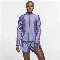 NIKE FUTURE AIR RUNNING JACKET WOMEN'S UK XL 'VOLTAGE PURPLE' - BV3845 556 - XL Regular