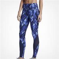 NIKE POWER EPIC LUX PRINTED RUNNING TIGHTS WOMEN'S UK L - 831617 429 - L Regular