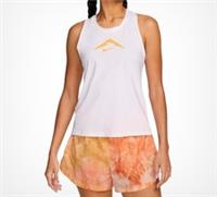 NIKE DRI-FIT TRAIL GRAPHIC RUNNING TANK TOP WOMEN'S UK L - FV3782 100 - L Regular