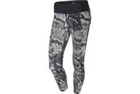 NIKE EPIC LUX PRINTED CROPPED RUNNING TIGHTS WOMEN'S UK S - 627058 004 - S Regular