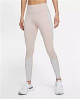 NIKE EPIC LUX RUN DIVISION FLASH RUNNING TIGHTS WOMEN'S UK S - CV2253 269 - Stone Mauve / Pink Regular