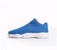 NIKE AIR JORDAN FUTURE LOW BG UK 4 UK 5 UNISEX 'PHOTO BLUE' - 724813 400