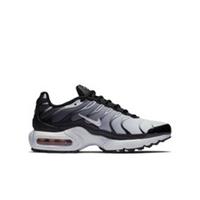 NIKE AIR MAX PLUS GS UK 6 'BLACK WHITE' - 655020 077