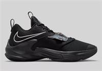 NIKE ZOOM FREAK 3 UK 7 UNISEX 'BLACK METALLIC SILVER' - DA0694 002
